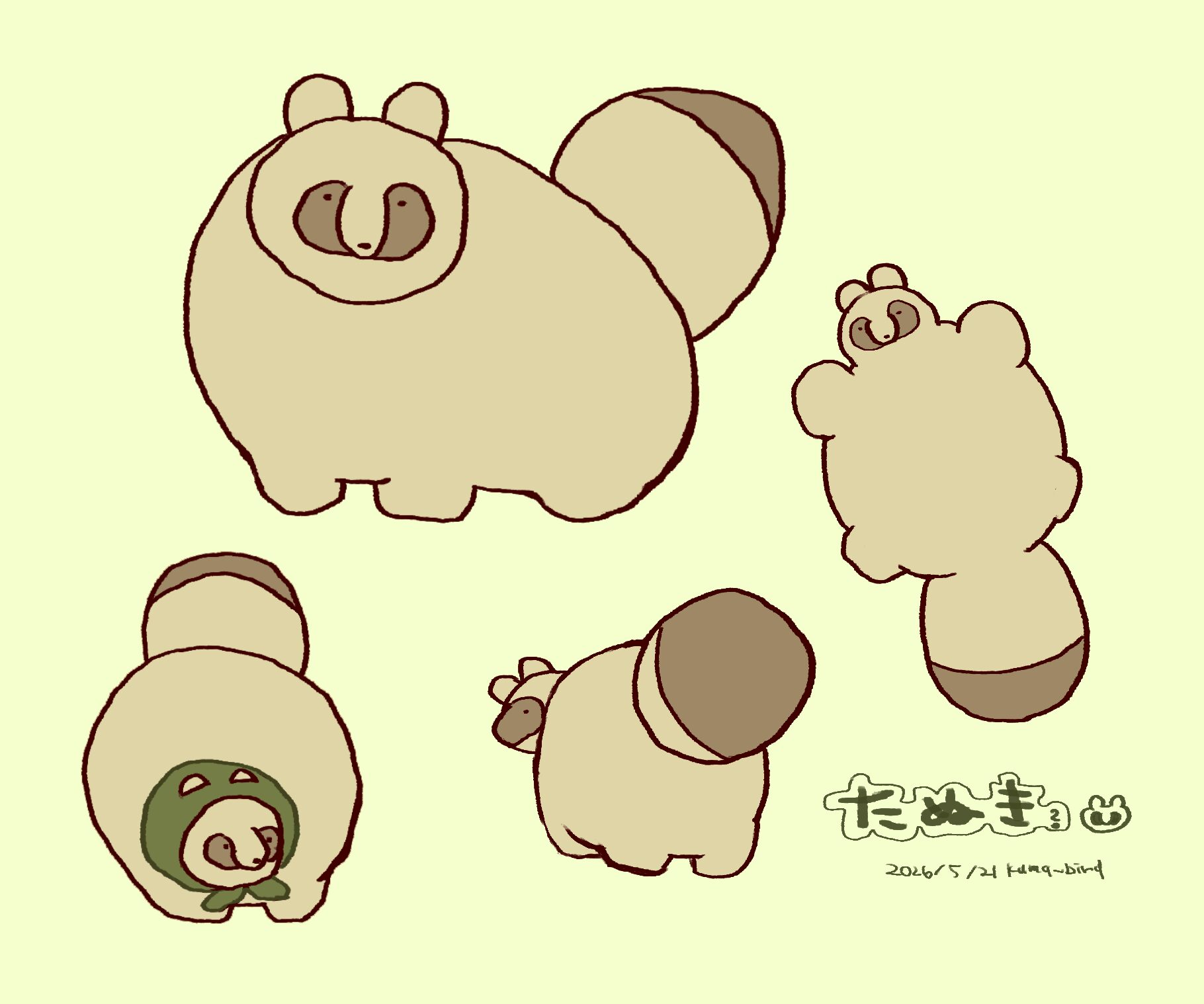 たぬき？